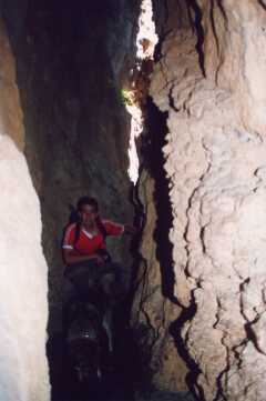 Interior de la cueva