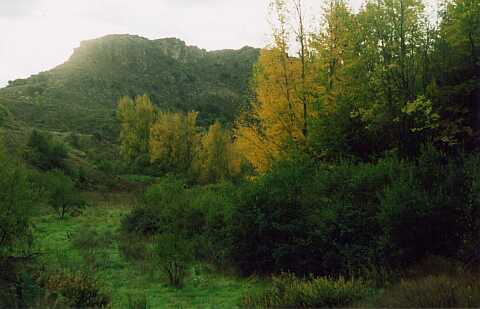Foto de la cresta de El Fuerte tomada desde la Fuente agria