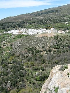 Vista de Juviles desde 'El Fuerte'